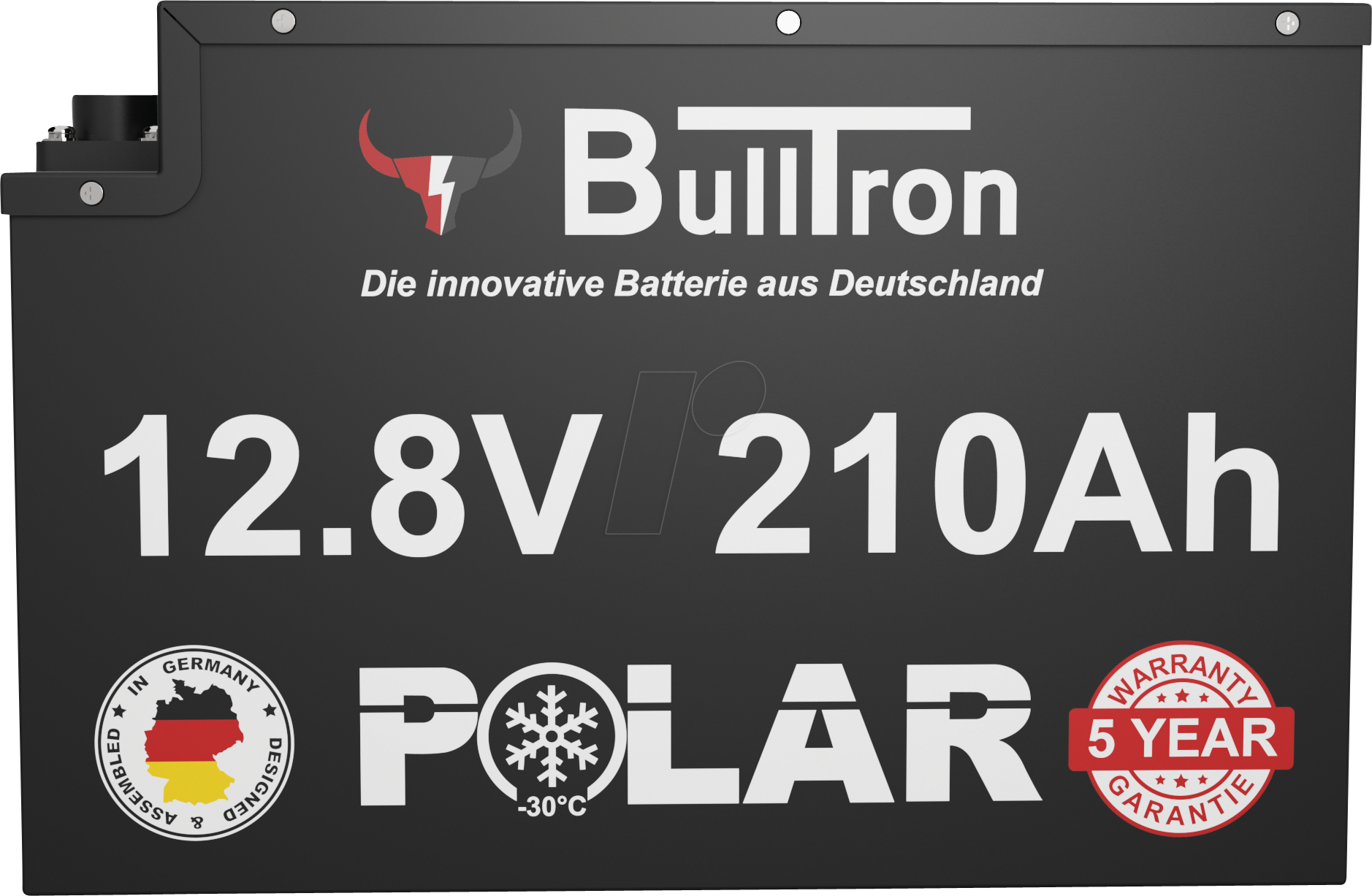 4262358250353 - BULL 128-210P - Lithium-Akku LiFePO4 128 V 210 Ah BT BMS Polar