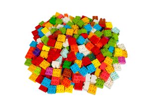 4262363579883 - LEGO® DUPLO® 2x2 Steine Bausteine Bunt Gemischt - 3437 - Teile 100x