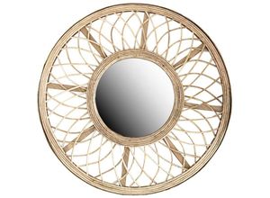 4262365495242 - Runder Rattan Wandspiegel Ø45cm-M963863