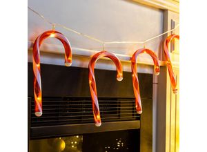 4262365496515 - Inda-exclusiv - led Zuckerstangen-Lichterkette-D76929