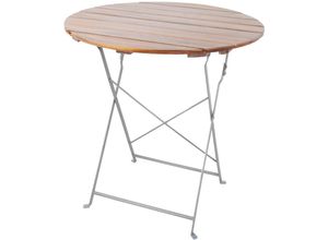 4262365498755 - - Biergarten Tisch klappbar Ø80xH74cm-MBG1007-Tisch