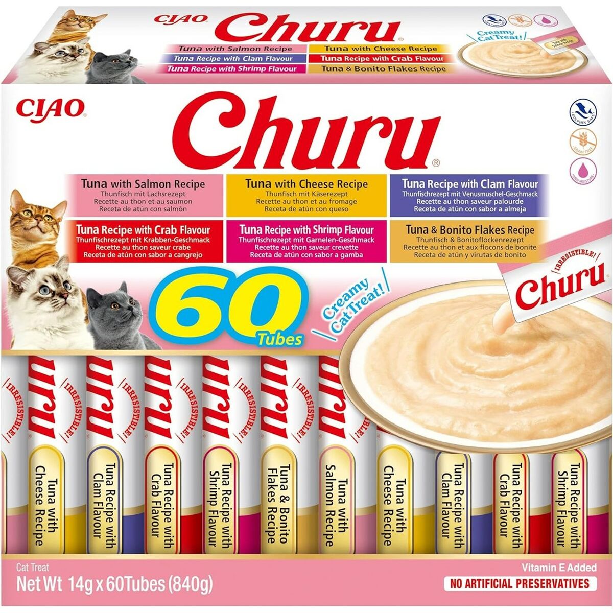 4262365731616 - Snack für Katze Churu Variety box Tuna Fisch