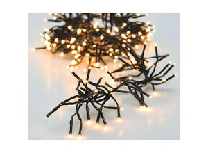 4262371531422 - Spetebo - led Büschel Lichterkette warm weiß mit Timer und Dimmer - 55 m   768 led - Garten Weihnachts Deko Beleuchtung für Außen