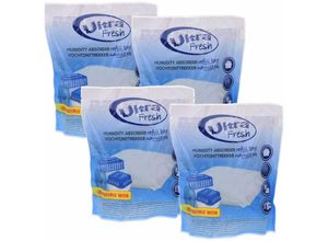 4262371532672 - Spetebo - Luftentfeuchter Nachfüllbeutel 450g - 4er Pack - Ultra Fresh Raumentfeuchter Granulat Nachfüllpack