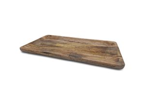 4262371534942 - Spetebo - Mango Servierplatte lebensmittelecht - 46 x 25 cm - Holz Tablett für Speisen oder Deko