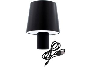 4262371535079 - Spetebo - Akku Touch Flaschenleuchte 60 led 14 x 10 cm - schwarz - Flaschenlicht warm und kalt weiß zum Aufstecken auf Flaschen - Deko Flaschen Lampe