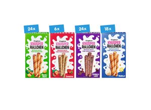 4262373864405 - Capico Waffelröllchen 75g verschiedene Sorten 72er Pack