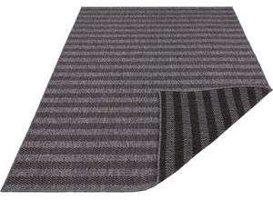 4262377770337 - Teppich FREUNDIN HOME COLLECTION Delilia Teppiche Gr B L 240 cm x 340 cm 5 mm 1 St grau (anthrazit grau) Esszimmerteppiche In-& Outdoor Wetterfest Balkon Garten Wohnzimmer Wasserfest