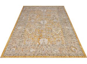 4262377772980 - Outdoorteppich Luxor Teppiche Gr B L 190 cm x 280 cm 3 mm 1 St goldfarben Orientalische Muster Faltbar Waschbar In-& Outdoor Wetterfest Balkon Wohnzimmer Orient