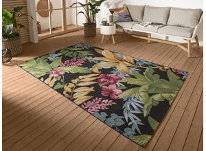 4262377774533 - Outdoorteppich HANSE HOME Tropical Flowers Teppiche Gr B L 160 cm x 235 cm 3 mm 1 St bunt Esszimmerteppiche