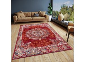 4262377775332 - Teppich HANSE HOME Maderno Teppiche Gr B L 160 cm x 235 cm 8 mm 1 St rot Orientalische Muster