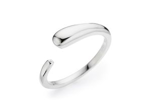 4262379033676 - Fingerring Schmuck Geschenk Silber 925 Damenring Tropfen Fingerringe Gr 53 Silber 925 (Sterlingsilber) 16 mm silberfarben Damen Fingerringe