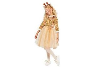 4262381010139 - buttinette Kinderkleid Giraffe Gittchen creme hellbraun