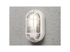 4262382960365 - Meinewunschleuchte - led Kellerleuchte für Wand-& Deckenmontage Weiß Höhe 20cm
