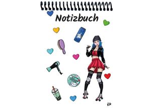 4262385940753 - A 4 Notizblock Manga Enora weiß liniert