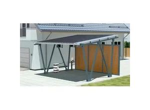 4262393631575 - Sunlit Twin Solar Carport 12 Solarmodule 43 kWh Speicher Wallbox