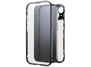 4262398750752 - 360° Glass Cover Apple iPhone 15 Schwarz Induktives Laden Stoßfest