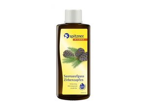 4262405290073 - Saunaaufguss Zirbenzapfen 190 ml Hydro Sauna Aufguss Konzentrat - Spitzner