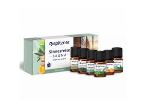 4262405291025 - Saunaaufguss-Set Sinnesreise 6x 30ml Aufguss-Set mit Geschenkbox - Spitzner