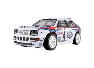 4262408976509 - Amewi Hyper Go Lancia Delta HF Weiß Brushless 114 RC Modellauto Elektro Rally Allradantrieb (4WD) RtR 24 GHz