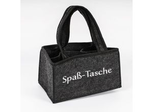 4262414235409 - Inda-exclusiv - 6er Filz Männerhandtasche Flaschenhalter -M290946-spasstasche