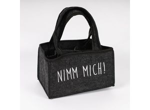 4262414235416 - Inda-exclusiv - 6er Filz Männerhandtasche Flaschenhalter -M290946-nimmmich