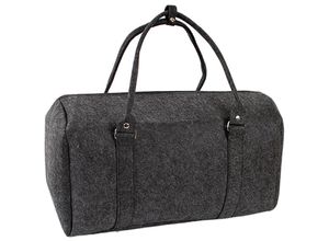 4262414236802 - - Filz Reisetasche   Shopper   Sporttasche 50x30x23cm-M290298-Anthrazit-var