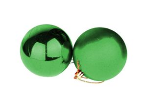 4262414239568 - - 12er Weihnachtskugeln Ø6cm-MYW52261-Grün-var