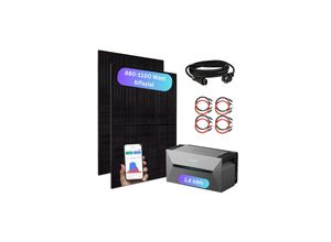 4262414422526 - Erweiterungs-Set für Balkonkraftwerke 880+ Watt mit Speicher Anker Solarbank 2 AC (16 kWh)