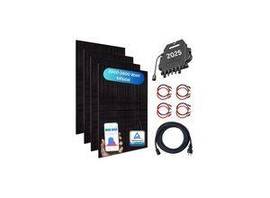 4262414422540 - MyBasic XXL Balkonkraftwerk 2000+ Watt inkl Wechselrichter (APsystems 2025)