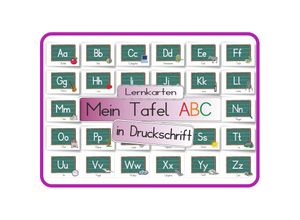 4262416630226 - Mein Tafel ABC in Druckschrift - Helga Momm Kartoniert (TB)