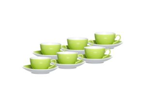 4262418970375 - Kaffeetassen mit Untertassen Doppio 200 ml 6er Set