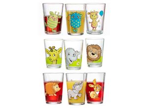 4262418973659 - Kindergläser Monster Dschungel Wald 205 ml 9er Set