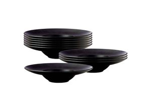 4262418974076 - Pasta- und Suppenteller Caviar Black ø 28 cm 10er Set