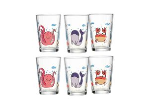 4262418976148 - Kindergläser Unterwasserwelt 205 ml 6er Set