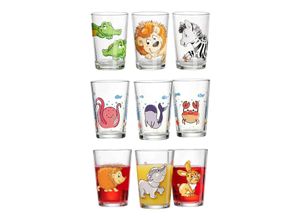 4262418976179 - Kindergläser Tiere 205 ml 9er Set