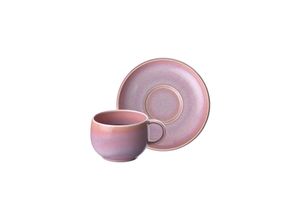 4262418978753 - like by Villeroy & Boch Espressotasse mit Untertasse Perlemor Coral 60 ml