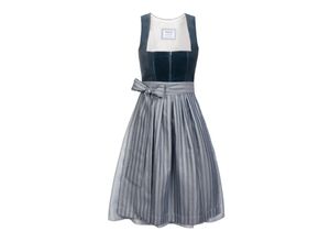 4262419969170 - Midi Dirndl Veronika Samt Petrol