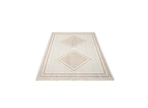 4262420642734 - Teppich CARPET CITY LINDO 8853 Teppiche Gr B L 160 cm x 230 cm 11 mm 1 St orange (terra) Esszimmerteppiche