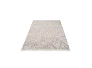 4262420644684 - Teppich CARPET CITY CLASICO 9150 Teppiche Gr B L 160 cm x 230 cm 11 mm 1 St beige Fransenteppich Esszimmerteppiche Kurzflor Fransen Meliert Boho-Stil Wohnzimmer