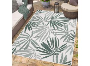 4262420648965 - Outdoorteppich CARPET CITY DUO RUG 5771 Teppiche Gr B L 160 cm x 230 cm 5 mm 1 St grün Moderne Teppiche Wendeteppich Wetterfest In- & Outdoor Balkon Terrasse Wohnzimmer