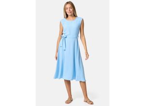 4262429950021 - PM SELECTED Damen Ärmelloses Sommerkleid Dress mit Bindeband in Einheitsgröße PM26