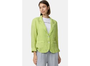 4262429951547 - PM SELECTED Damen Edler Leinen Kurzblazer Business Blazer mit Reverskragen in Einheitsgröße PM53