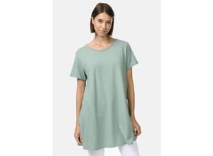 4262429951905 - PM SELECTED Damen Klassisches Basic T-Shirt lang in Einheitsgröße PM59