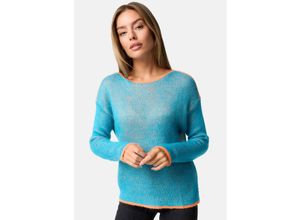 4262429953008 - PM SELECTED Damen Warmer Rundhals Strickpullover Pullover in Einheitsgröße PM79