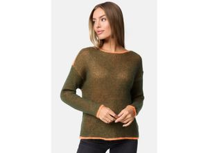 4262429953015 - PM SELECTED Damen Warmer Rundhals Strickpullover Pullover in Einheitsgröße PM79