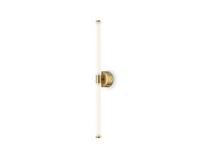 4262431050283 - - Wandleuchte Wohnzimmerlampe Wandlampe led Aluminium gold Stab Designleuchte