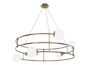 4262431050344 - Pendelleuchte Deckenlampe Hängeleuchte Esszimmerleuchte Glas Gold d 812 cm