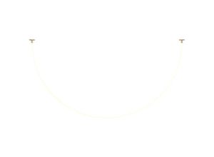 4262431051860 - Pendellampe Hängelampe Wohnzimmerleuchte led Seil Design Esszimmerlampe l 400 cm