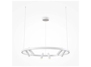 4262431053277 - Hängelampe Pendellampe Esstischleuchte weiß LED Wohnzimmerlampe Spots beweglich